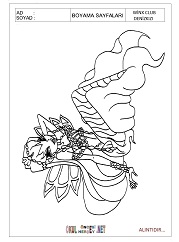 Winx Club Denizkızı boyama sayfaları